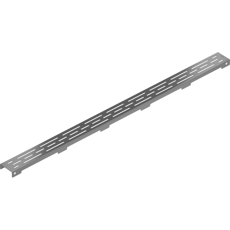 Mexen Flat M01 Abdeckung für Linienentwässerung 90 cm, gebürstetes Gun Grey - 1E20090