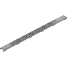 Mexen Flat M01 Abdeckung für Linienentwässerung 90 cm, gebürstetes Gun Grey - 1E20090