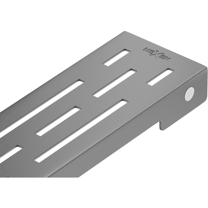 Mexen Flat M01 Abdeckung für Linienablauf 100 cm, gebürstetes Gun Grey - 1E20100