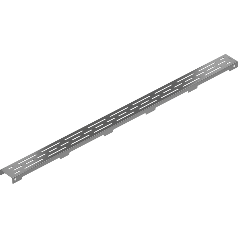 Mexen Flat M01 Abdeckung für Linienablauf 100 cm, gebürstetes Gun Grey - 1E20100