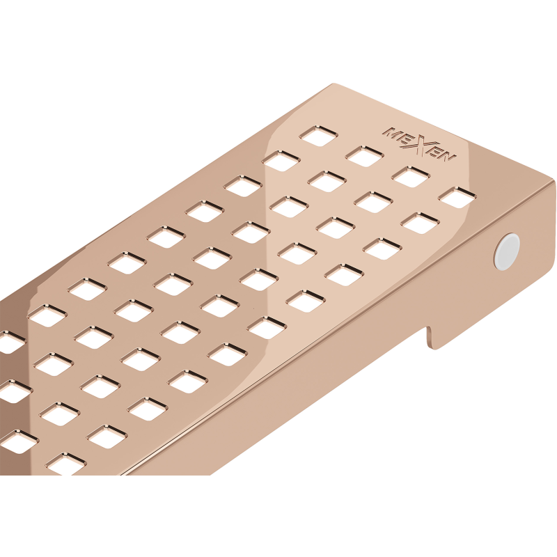 Mexen Flat M08 Abdeckung für Linienentwässerung 50 cm, Roségold - 1625050