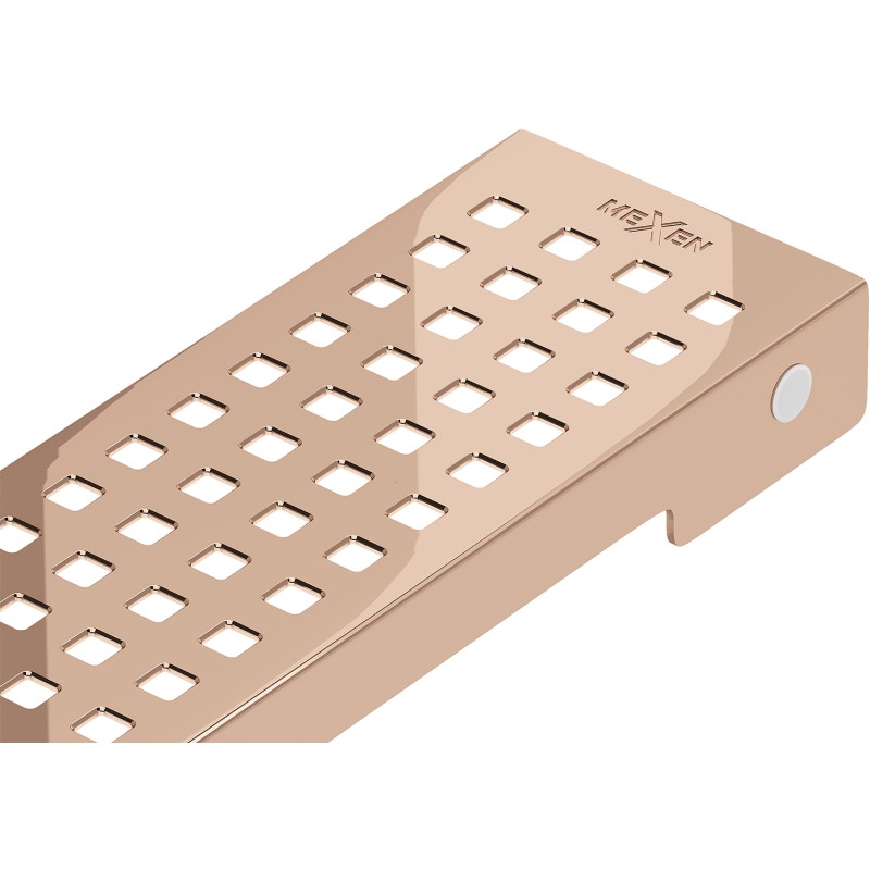 Mexen Flat M08 Abdeckung für Linienentwässerung 100 cm, Roségold - 1625100
