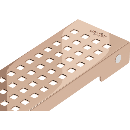 Mexen Flat M08 Abdeckung für Linienentwässerung 100 cm, Roségold - 1625100