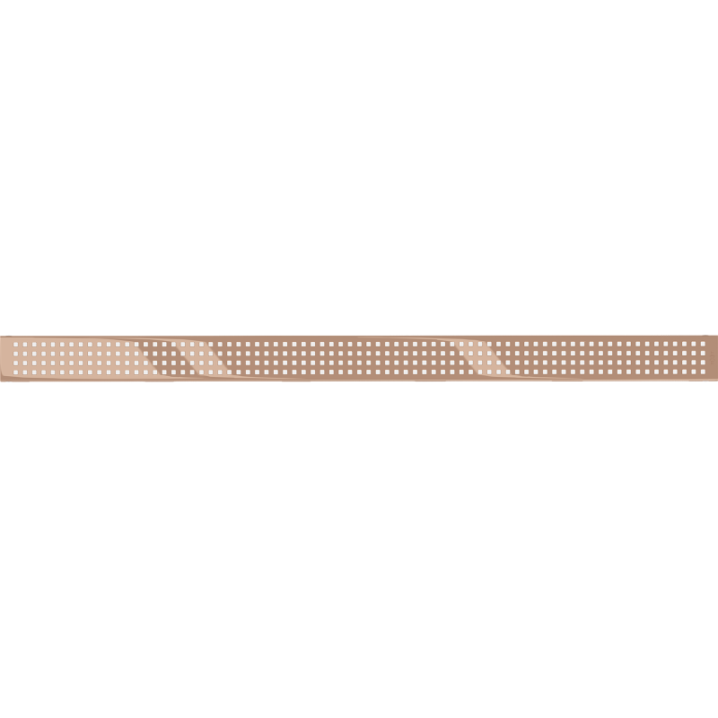 Mexen Flat M08 Abdeckung für Linienablauf 100 cm, Roségold - 1625100