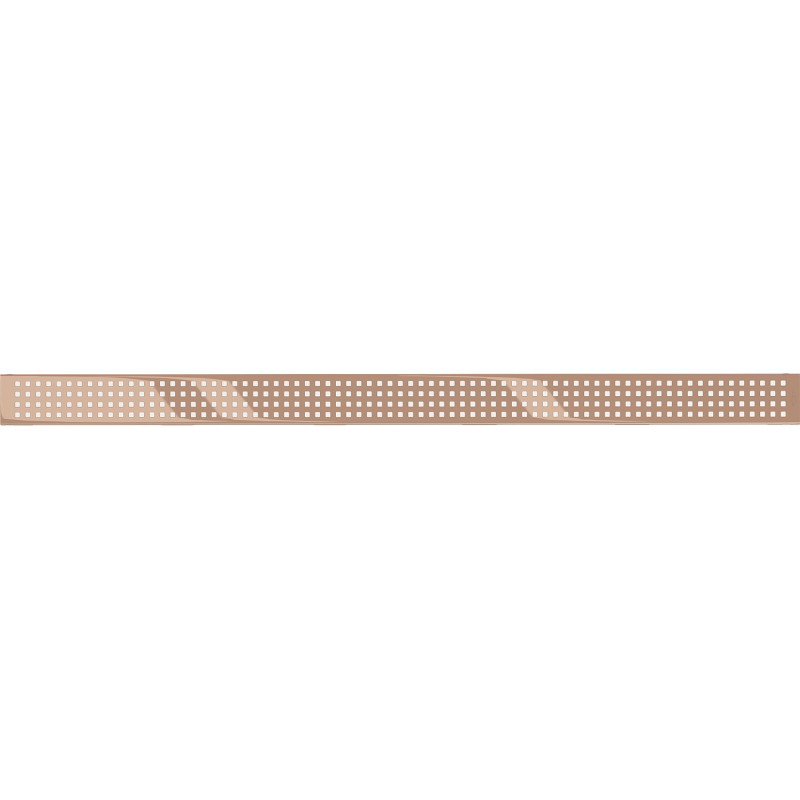 Mexen Flat M08 Abdeckung für Linienentwässerung 100 cm, Roségold - 1625100