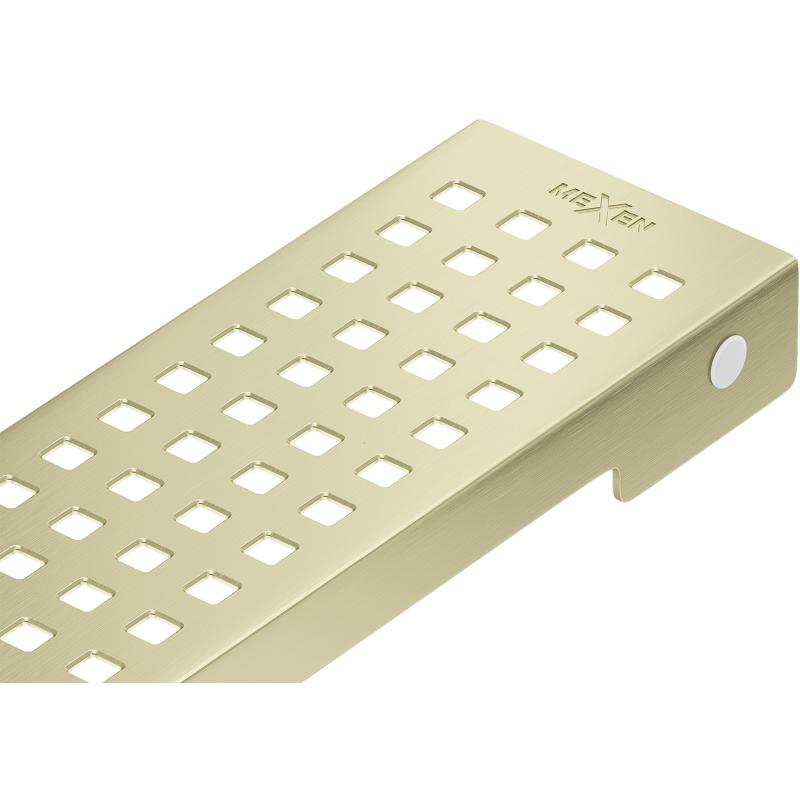 Mexen Flat M08 Abdeckung für Linienentwässerung 60 cm, gebürstetes Gold - 1A25060