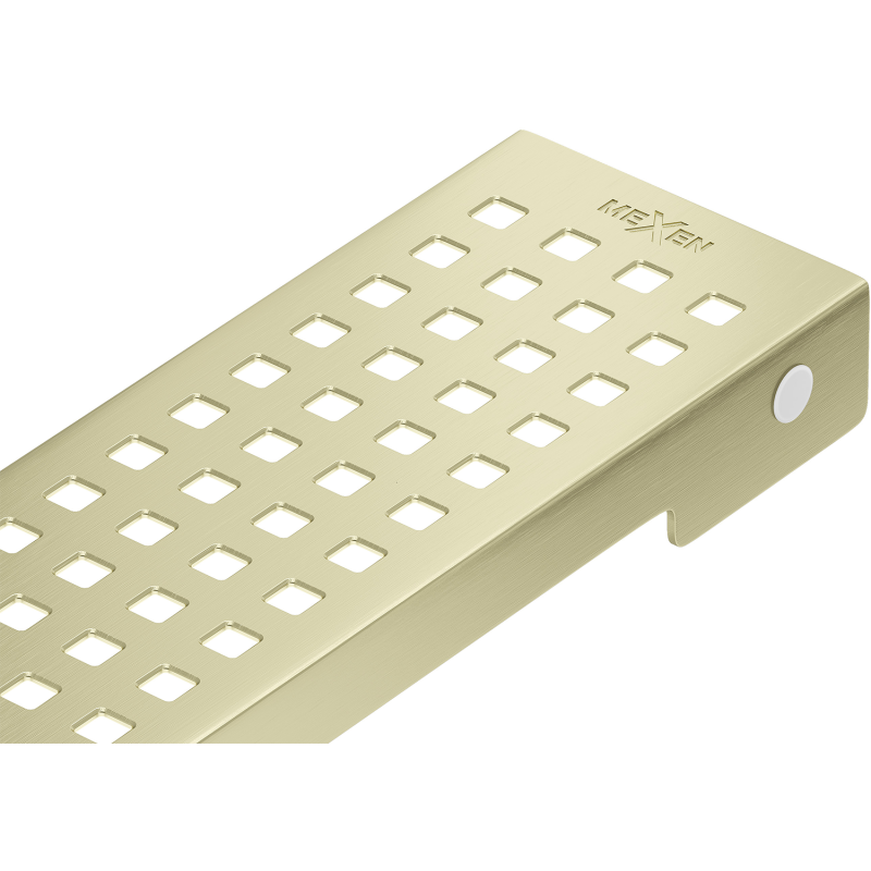 Mexen Flat M08 Abdeckung für Linienentwässerung 70 cm, gebürstetes Gold - 1A25070
