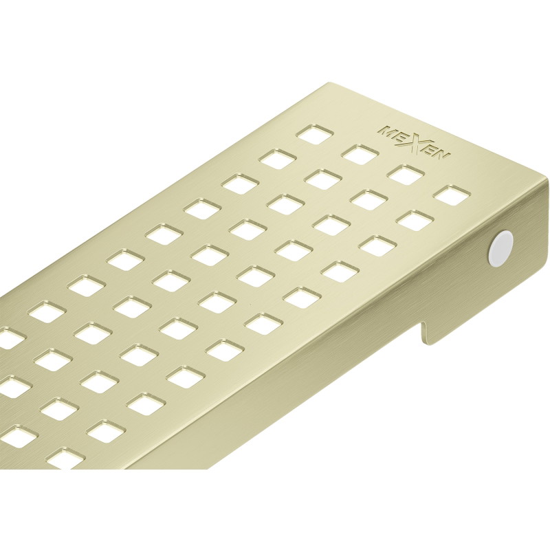 Mexen M08 Flache Abdeckung für Linienablauf 70 cm, gebürstetes Gold - 1A25070