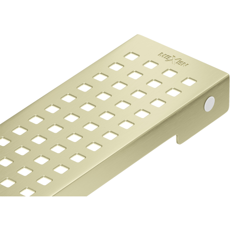 Mexen Flat M08 Abdeckung für Linienablauf 80 cm, gebürstetes Gold - 1A25080