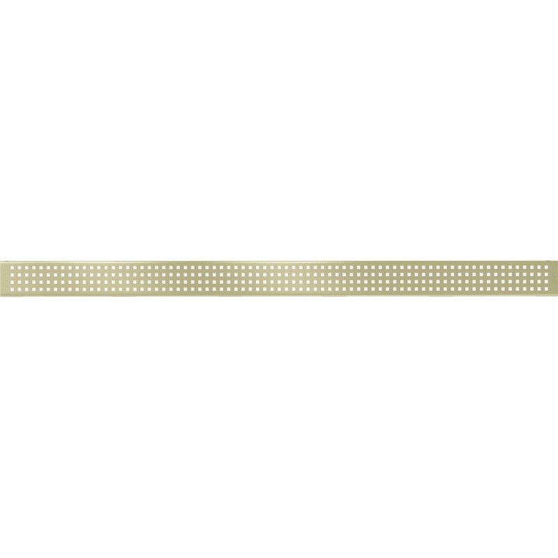 Mexen Flat M08 Abdeckung für Linienentwässerung 80 cm, gebürstetes Gold - 1A25080