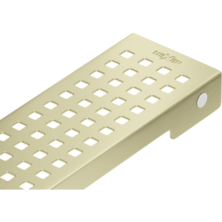 Mexen Flat M08 Abdeckung für Linienentwässerung 100 cm, gebürstetes Gold - 1A25100