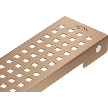 Mexen Flat M08 Abdeckung für Linienentwässerung 60 cm, gebürstetes Kupfer - 1C25060