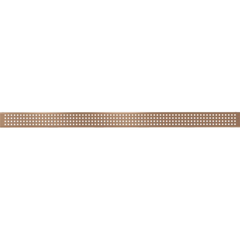 Mexen Flat M08 Abdeckung für Linienentwässerung 80 cm, gebürstetes Kupfer - 1C25080