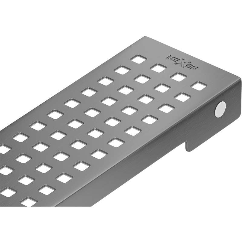 Mexen Flat M08 Abdeckung für Duschrinne 80 cm, gun grey gebürstet - 1E25080