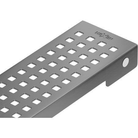 Mexen Flat M08 Abdeckung für Linienentwässerung 100 cm, gebürstetes Gun Gray - 1E25100