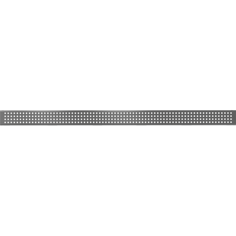 Mexen Flat M08 Abdeckung für Linienentwässerung 100 cm, gebürstetes Gun Gray - 1E25100