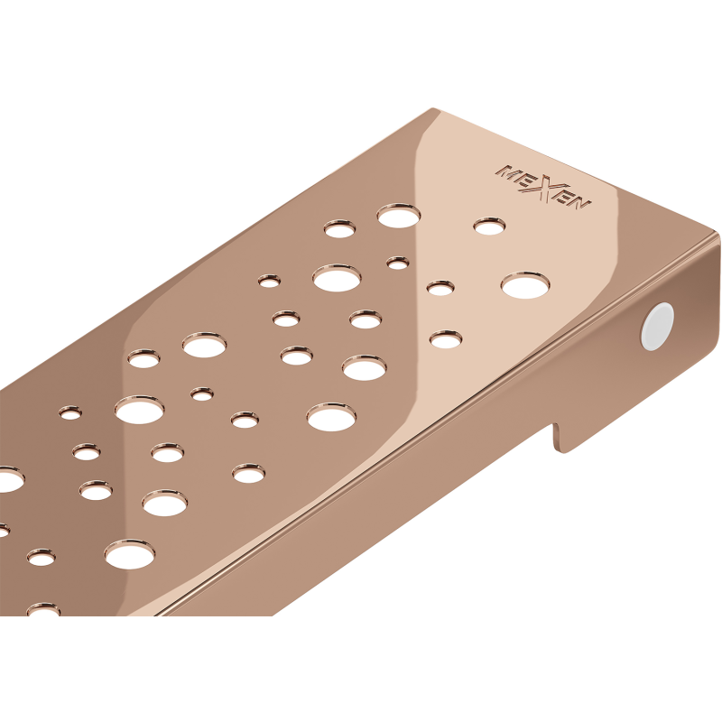Mexen Flat M12 Abdeckung für Linienablauf 70 cm, Roségold - 1621070