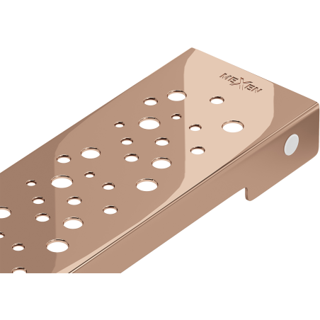 Mexen Flat M12 Abdeckung für Linienentwässerung 100 cm, Roségold - 1621100