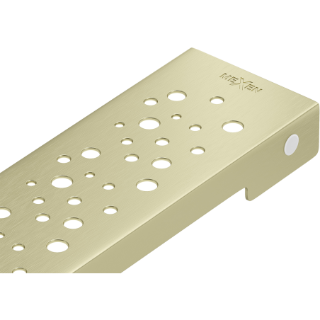 Mexen Flat M12 Abdeckung für Linienablauf 60 cm. gebürstetes Gold - 1A21060