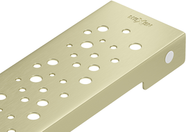 Mexen Flat M12 Abdeckung für Linienablauf 60 cm. gebürstetes Gold - 1A21060