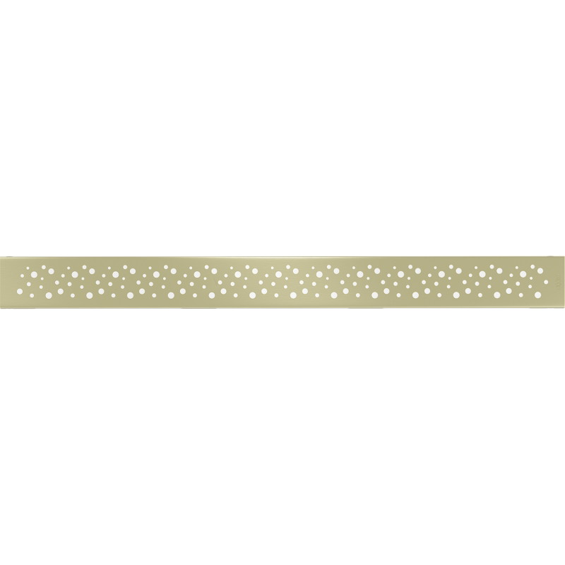 Mexen Flat M12 Abdeckung für Linienablauf 60 cm, gold gebürstet - 1A21060
