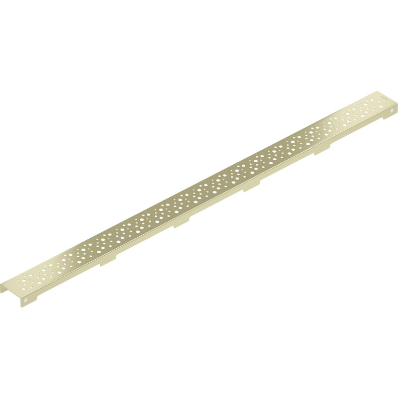 Mexen Flat M12 Abdeckung für Linienablauf 80 cm, gebürstetes Gold - 1A21080