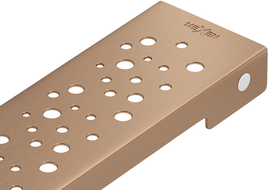 Mexen Flat M12 Abdeckung für Linienablauf 50 cm, gebürstetes Kupfer - 1C21050