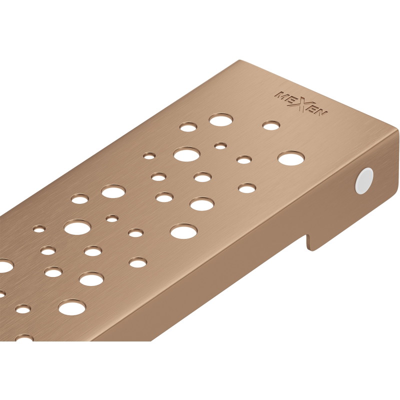 Mexen Flat M12 Abdeckung für Bodenablauf 60 cm. Gebürstetes Kupfer - 1C21060