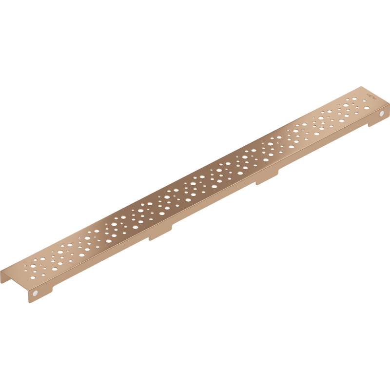 Mexen Flat M12 Abdeckung für Linienentwässerung 70 cm, gebürstetes Kupfer - 1C21070