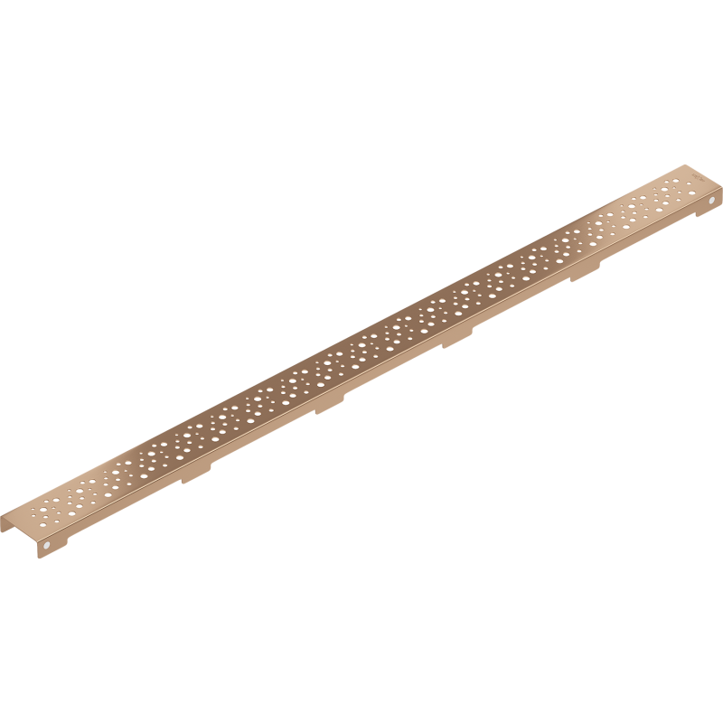 Mexen Flat M12 Abdeckung für Linienentwässerung 80 cm, gebürstetes Kupfer - 1C21080