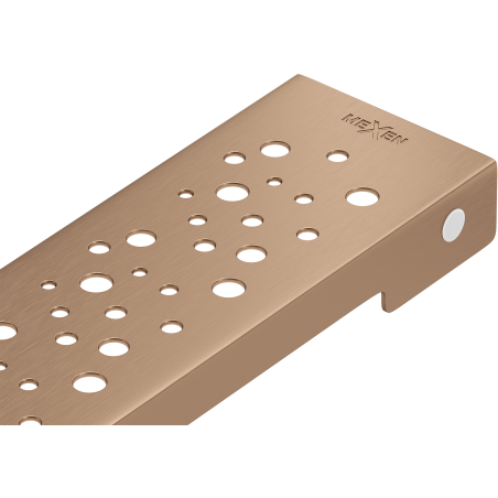 Mexen Flat M12 Abdeckung für Linienablauf 90 cm, gebürstetes Kupfer - 1C21090