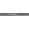Mexen Flat M12 Abdeckung für Linienablauf 50 cm, gebürstetes Gun Gray - 1E21050