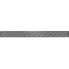 Mexen Flat M12 Abdeckung für Linienablauf 70 cm, gebürstetes Gun Gray - 1E21070