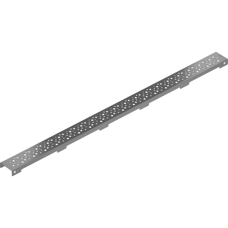 Mexen Flat M12 Abdeckung für Linienablauf 100 cm, gebürstetes Gun Gray - 1E21100