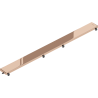 Mexen Flat M13 Abdeckung 2-in-1 für Linienentwässerung 50 cm, Roségold - 1619050