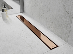 Mexen Flat M13 2-in-1 Abdeckung für Linienentwässerung 70 cm, Roségold - 1619070