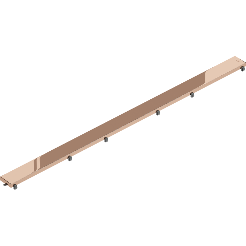 Mexen Flat M13 Abdeckung 2-in-1 für Linienablauf 100 cm, Roségold - 1619100