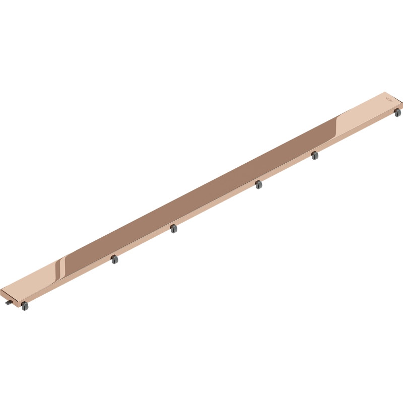 Mexen Flat M13 Abdeckung 2-in-1 für Linienentwässerung 100 cm, Roségold - 1619100