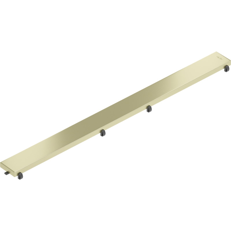Mexen Flat M13 Abdeckung 2-in-1 für Linienablauf 50 cm, Gold gebürstet - 1A19050