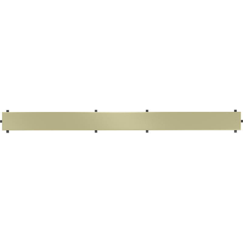 Mexen Flat M13 Abdeckung 2-in-1 für Linienablauf 70 cm, gebürstetes Gold - 1A19070