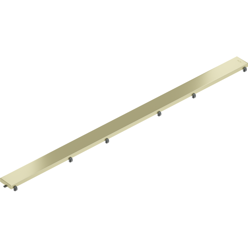 Mexen Flat M13 Abdeckung 2-in-1 für Duschrinne 90 cm, gebürstetes Gold - 1A19090