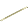 Mexen Flat M13 Abdeckung 2-in-1 für linearen Ablauf 100 cm, gebürstetes Gold - 1A19100