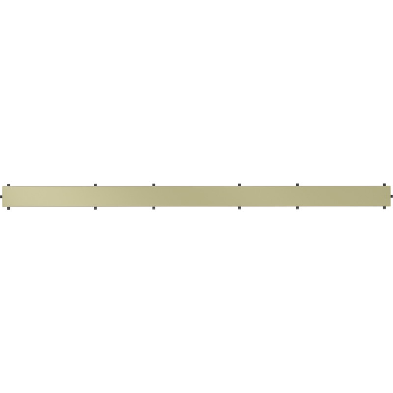 Mexen Flat M13 Abdeckung 2-in-1 für Linienentwässerung 100 cm, gebürstetes Gold - 1A19100