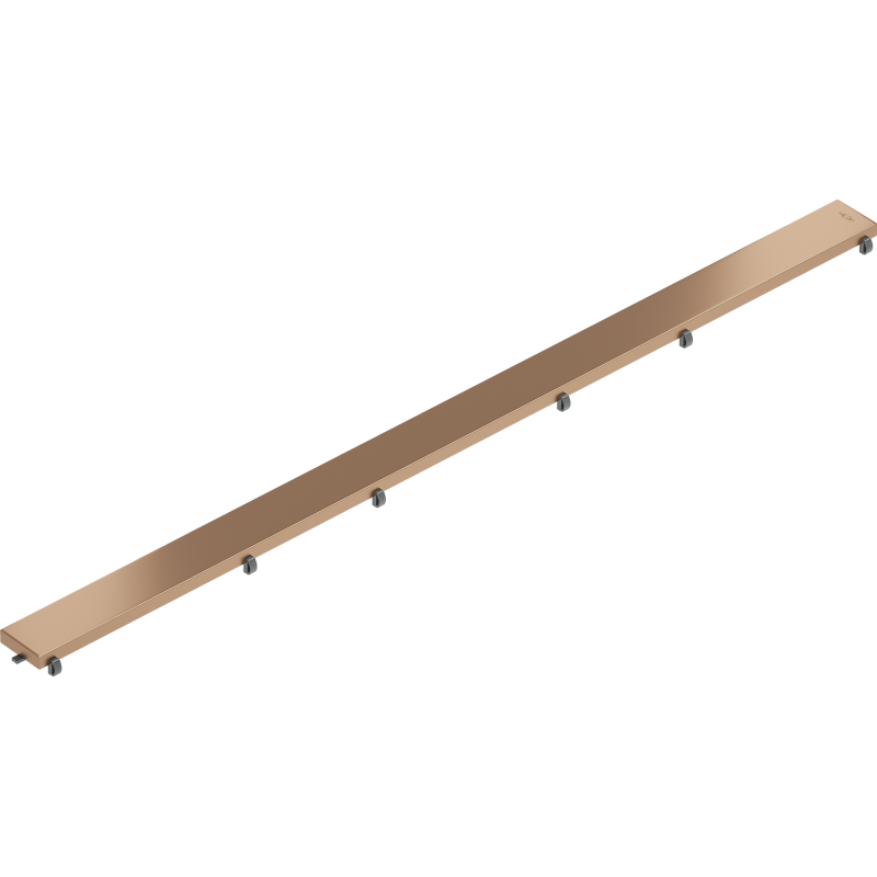 Mexen Flat M13 Abdeckung 2in1 für den Rinnenablauf 100 cm, gebürstetes Kupfer - 1C19100