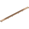 Mexen Flat M13 Abdeckung 2in1 für den Rinnenablauf 100 cm, gebürstetes Kupfer - 1C19100