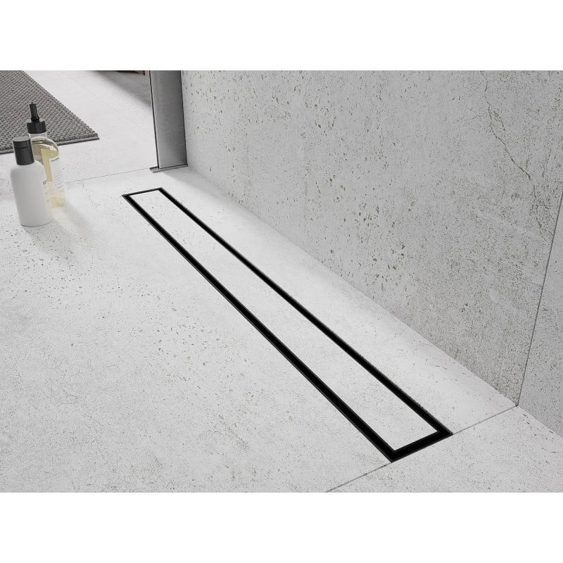 Mexen Flat M13 Abdeckung 2-in-1 für Linienentwässerung 50 cm, gebürstetes Gun Gray - 1E19050