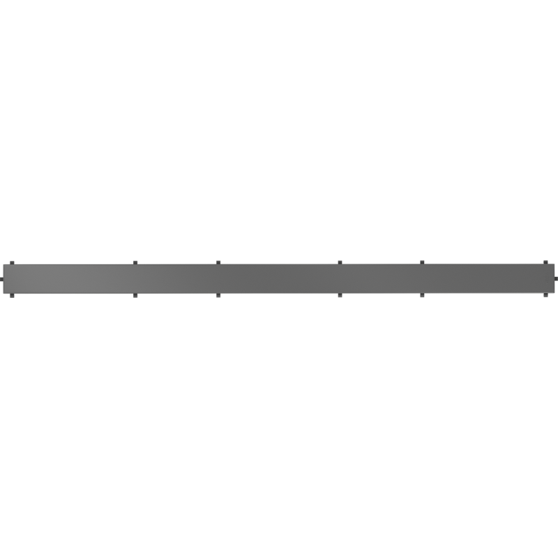 Mexen Flat M13 Abdeckung 2-in-1 für Linienablauf 90 cm, gebürstetes gun gray - 1E19090