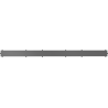 Mexen Flat M13 Abdeckung 2-in-1 für Linienablauf 90 cm, gebürstetes gun gray - 1E19090