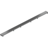 Mexen Flat M13 Abdeckung 2-in-1 für Linienablauf 100 cm, gebürstetes Gun Grau - 1E19100