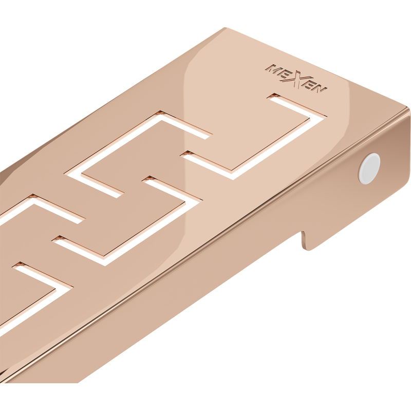 Mexen Flat M15 Abdeckung für linearen Abfluss 80 cm, Roségold - 1624080